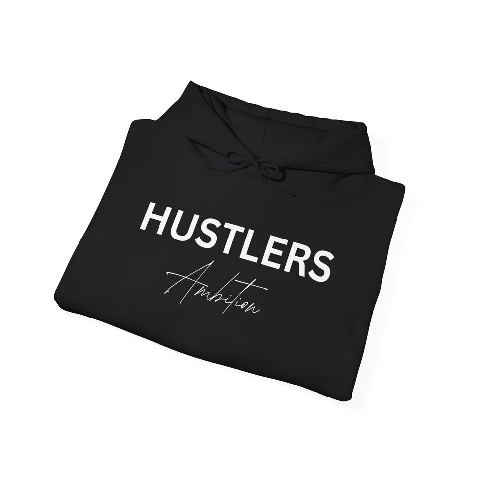 Black Hustlers Ambition Hoodie folded 