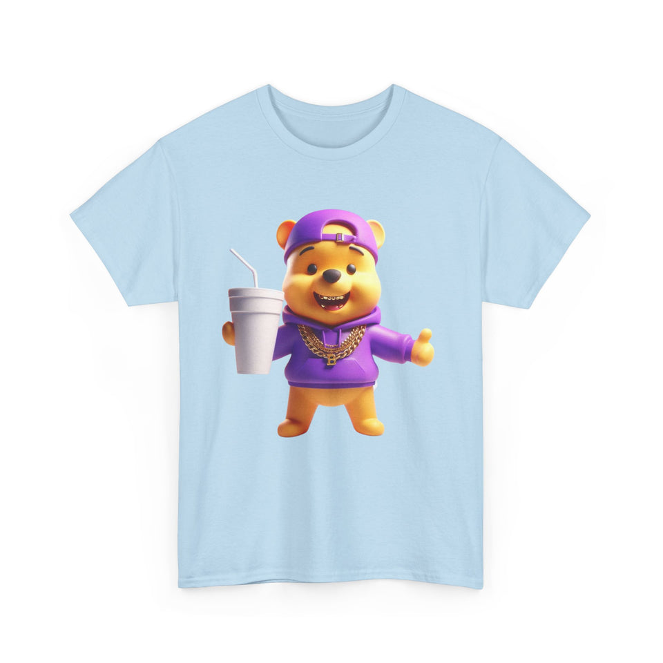 Double Cup Bear Unisex Heavy Cotton Tee