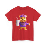 Double Cup Bear Unisex Heavy Cotton Tee